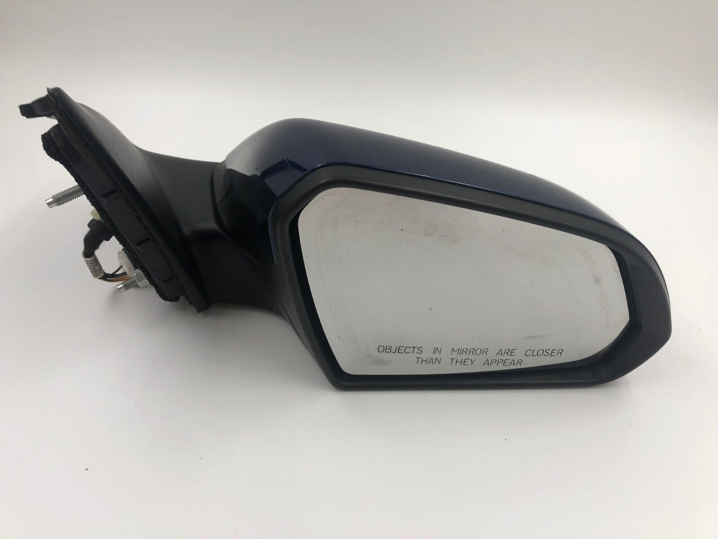 2015-2017 Hyundai Sonata Passenger Side View Power Door Mirror Blue A01B40037