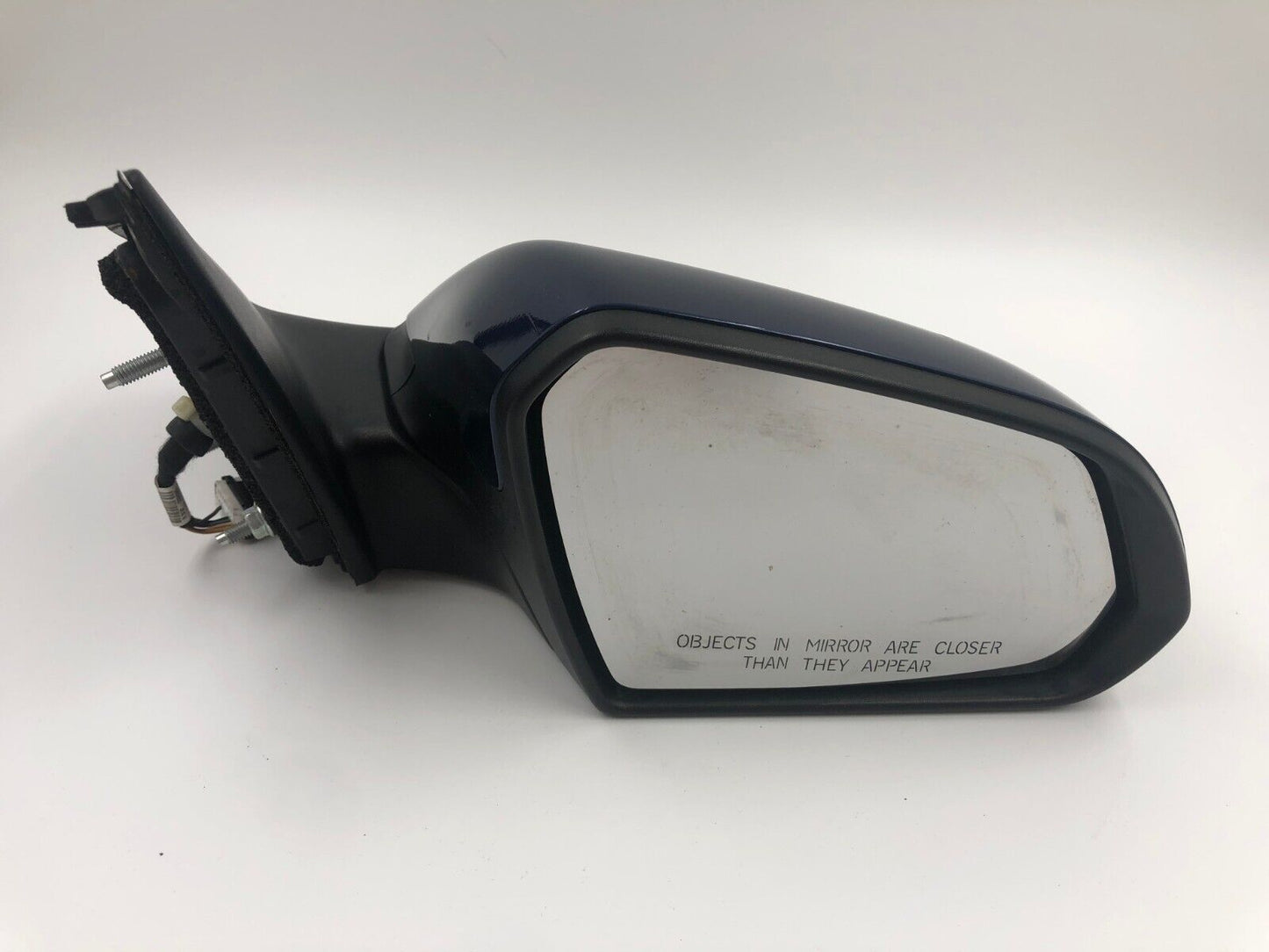 2015-2017 Hyundai Sonata Passenger Side View Power Door Mirror Blue A01B40037