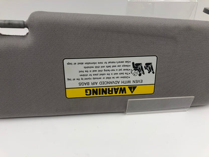 2011-2015 Hyundai Sonata Driver Sun Visor Sunvisor Gray Illuminated A01B50030