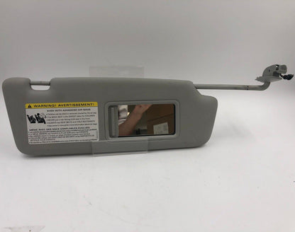 2013-2014 Audi Q5 Passenger Sun Visor Sunvisor Gray Illuminated OEM A01B43028