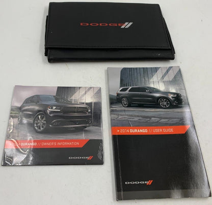 2014 Dodge Durango Owners Manual Set with Case OEM E04B44048