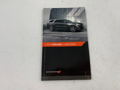 2014 Dodge Durango Owners Manual Set with Case OEM E04B44048