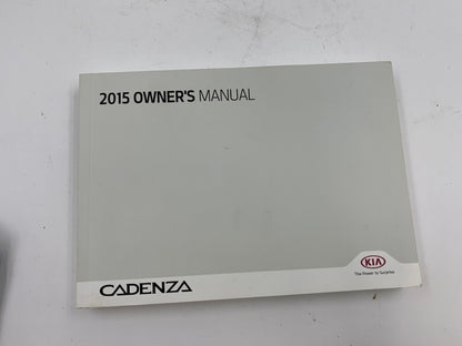 2015 Kia Cadenza Owners Manual Set with Case OEM E04B25007