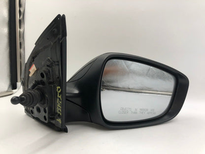 2012-2017 Hyundai Accent Passenger Side View Manual Door Mirror Black E04B46061