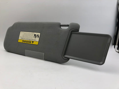 2011-2015 Kia Sorento Passenger Sun Visor Sunvisor Gray OEM B01B29045