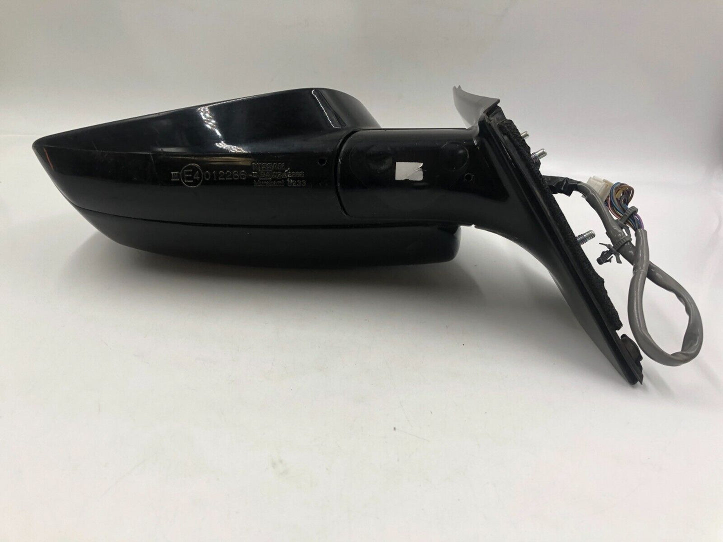 2005-2007 Nissan Murano Driver Side View Power Door Mirror Black OEM B01B23019