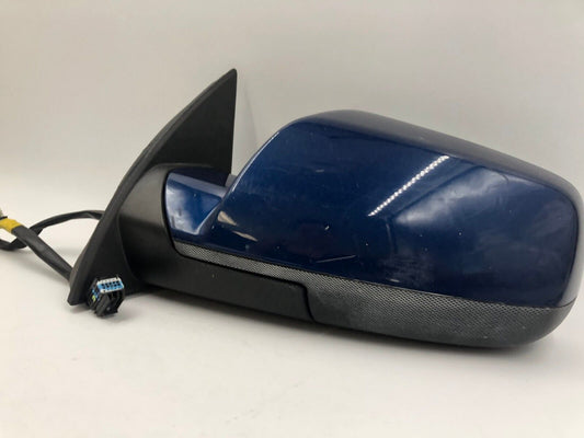 2010-2011 GMC Terrain Driver Side View Power Door Mirror Blue OEM E04B04030