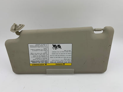 2008-2015 Nissan Rogue Passenger Sun Visor Sunvisor Beige OEM A01B20009