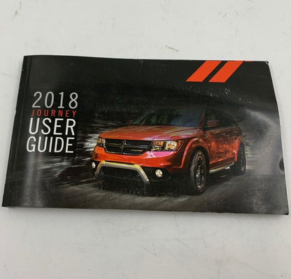 2018 Dodge Journey Owners Manual OEM A02B08011