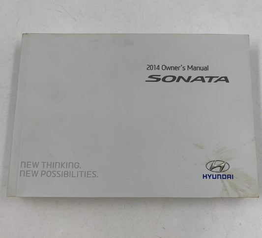 2014 Hyundai Sonata Owners Manual Handbook OEM A04B56034