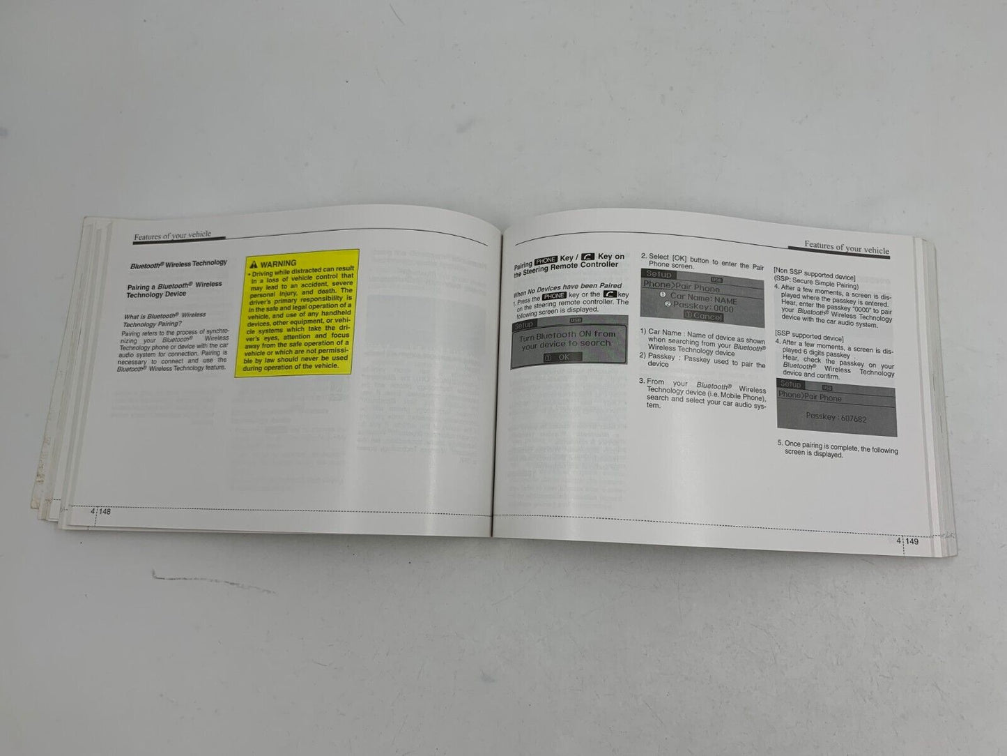 2014 Hyundai Sonata Owners Manual Handbook OEM A04B56034