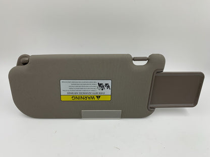 2010-2015 Hyundai Tucson Passenger Sun Visor Sunvisor Gray Illuminated F01B41062