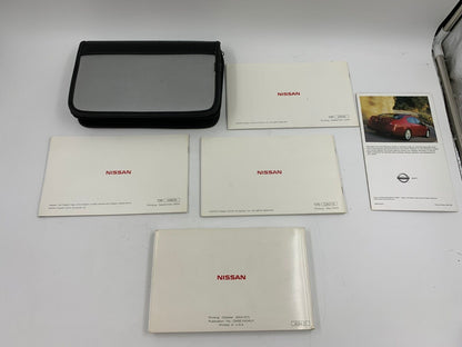 2005 Nissan Maxima Owners Manual Set with Case OEM G02B12001