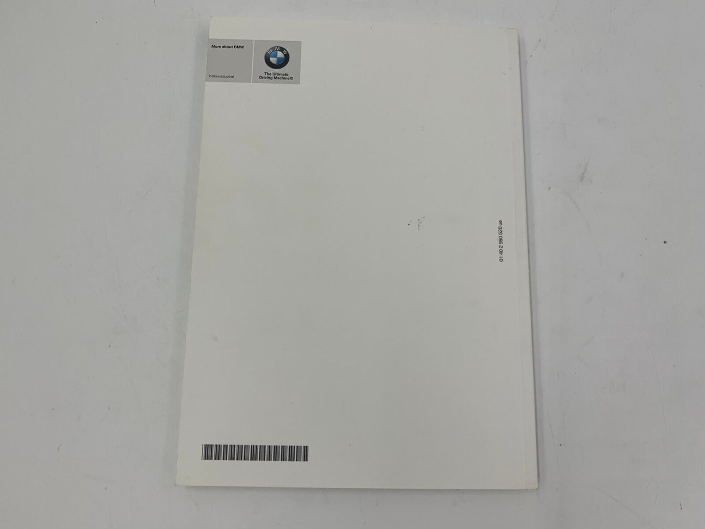 2015 BMW 4 Series Coupe Owners Manual Set with Case OEM F02B07064