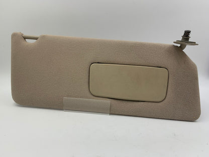 2002-2006 Toyota Camry Passenger Sun Visor Sunvisor Gray OEM F02B34056