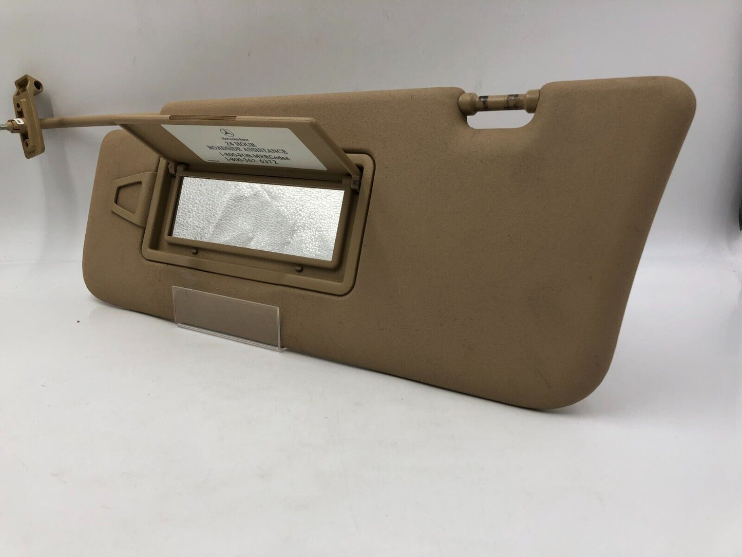 2006-2011 Mercedes-Benz ML350 Driver Sun Visor Sunvisor Tan OEM F02B33018