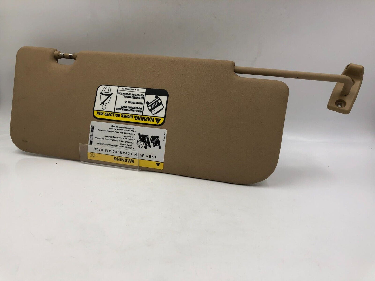 2006-2011 Mercedes-Benz ML350 Driver Sun Visor Sunvisor Tan OEM F02B33018