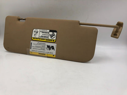 2006-2011 Mercedes-Benz ML350 Driver Sun Visor Sunvisor Tan OEM F02B33018