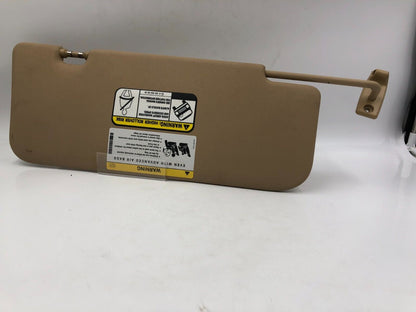 2006-2011 Mercedes-Benz ML350 Driver Sun Visor Sunvisor Tan OEM F02B33018