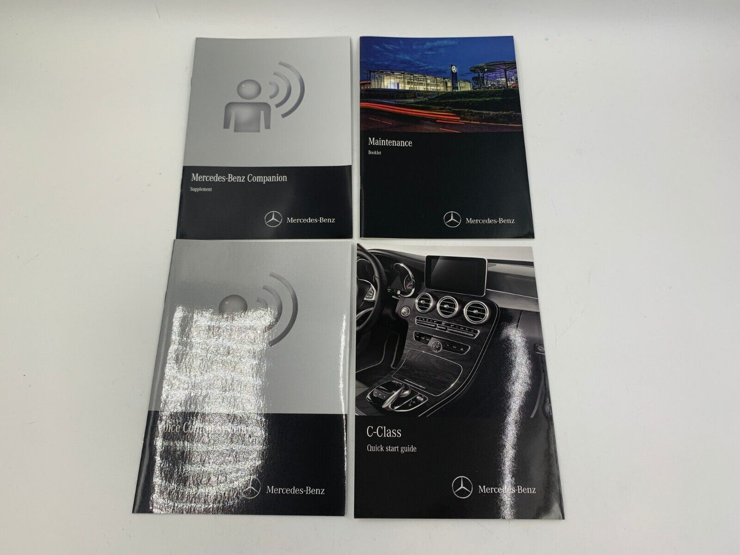 2016 Mercedes-Benz C-Class Owners Manual Set with Case OEM F03B07016