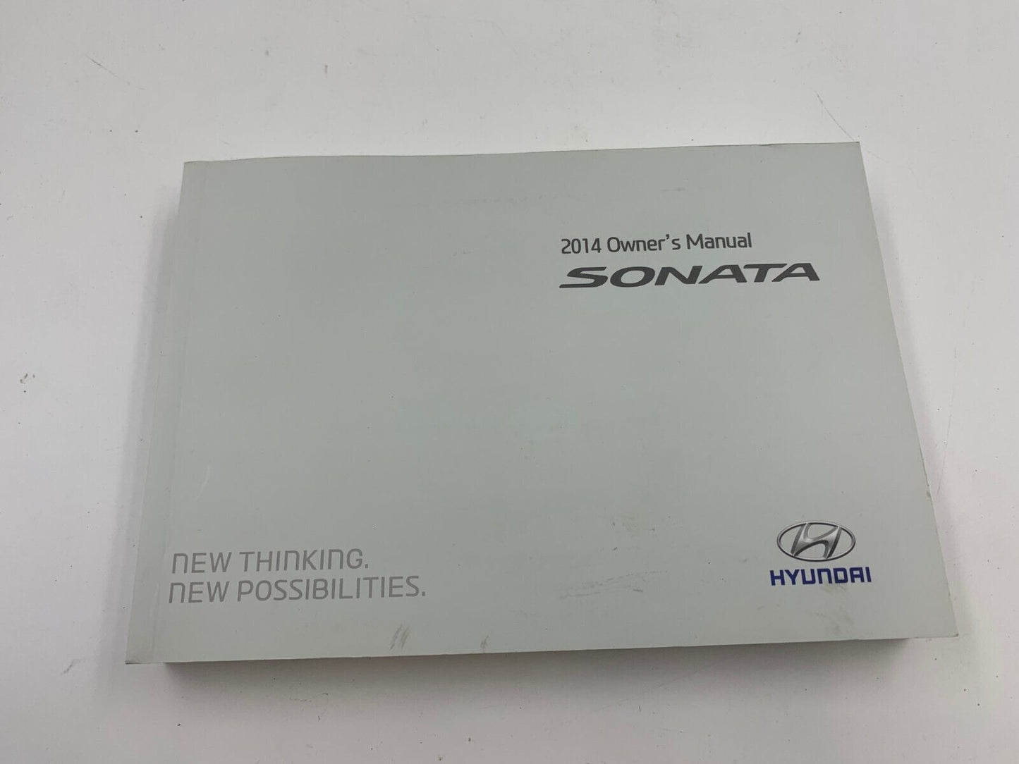 2014 Hyundai Sonata Owners Manual Set with Case OEM B04B19010