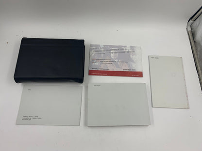 2014 Hyundai Sonata Owners Manual Set with Case OEM B04B19010