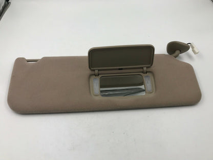 2004 Toyota Sienna Passenger Sun Visor Sunvisor Tan Illumination OEM F01B30005