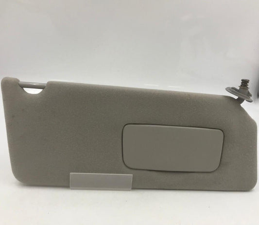 2002-2006 Toyota Camry Passenger Sun Visor Sunvisor Gray OEM G01B07063