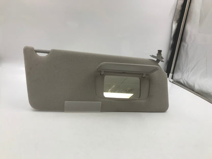 2002-2006 Toyota Camry Passenger Sun Visor Sunvisor Gray OEM G01B07063