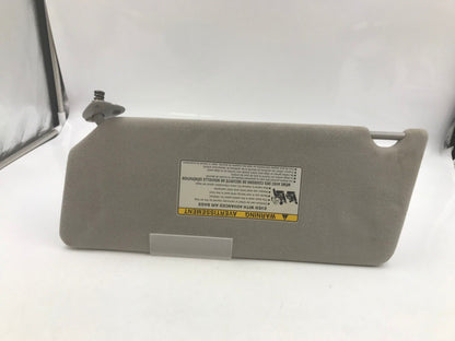 2002-2006 Toyota Camry Passenger Sun Visor Sunvisor Gray OEM G01B07063