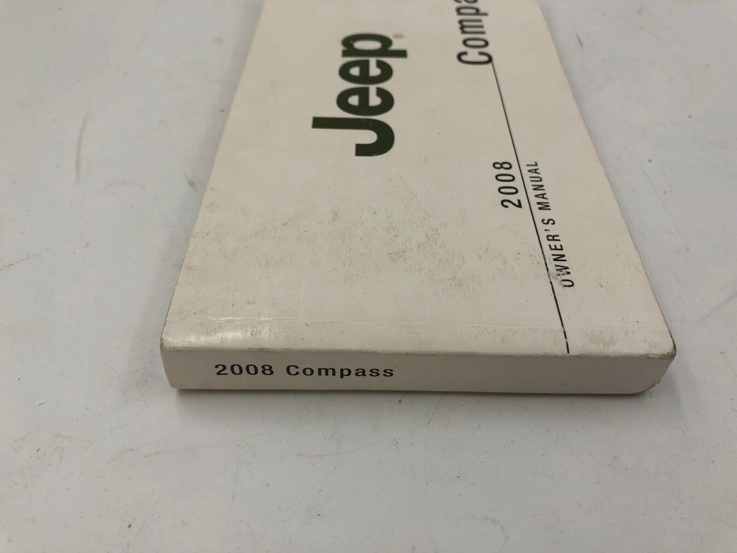 2008 Jeep Compass Owners Manual OEM F03B33025