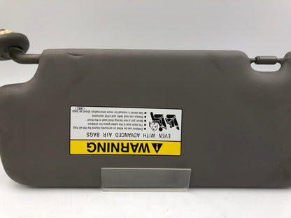 2012-2015 Honda Civic Passenger Sun Visor Sunvisor Gray OEM D02B19030