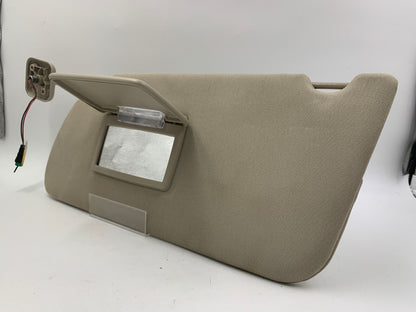 2009-2012 Ford Flex Driver Sun Visor Sunvisor Gray Illuminated OEM F03B30049