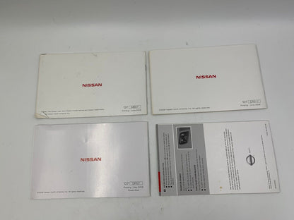 2007 Nissan Maxima Owners Manual Set with Case OEM F03B01031