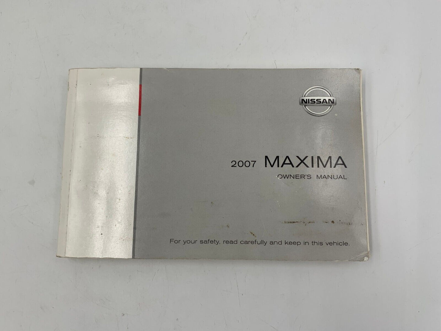 2007 Nissan Maxima Owners Manual Set with Case OEM F03B01031