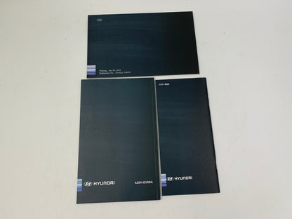 2011 Hyundai Sonata Owners Manual Set with Case OEM F03B02037