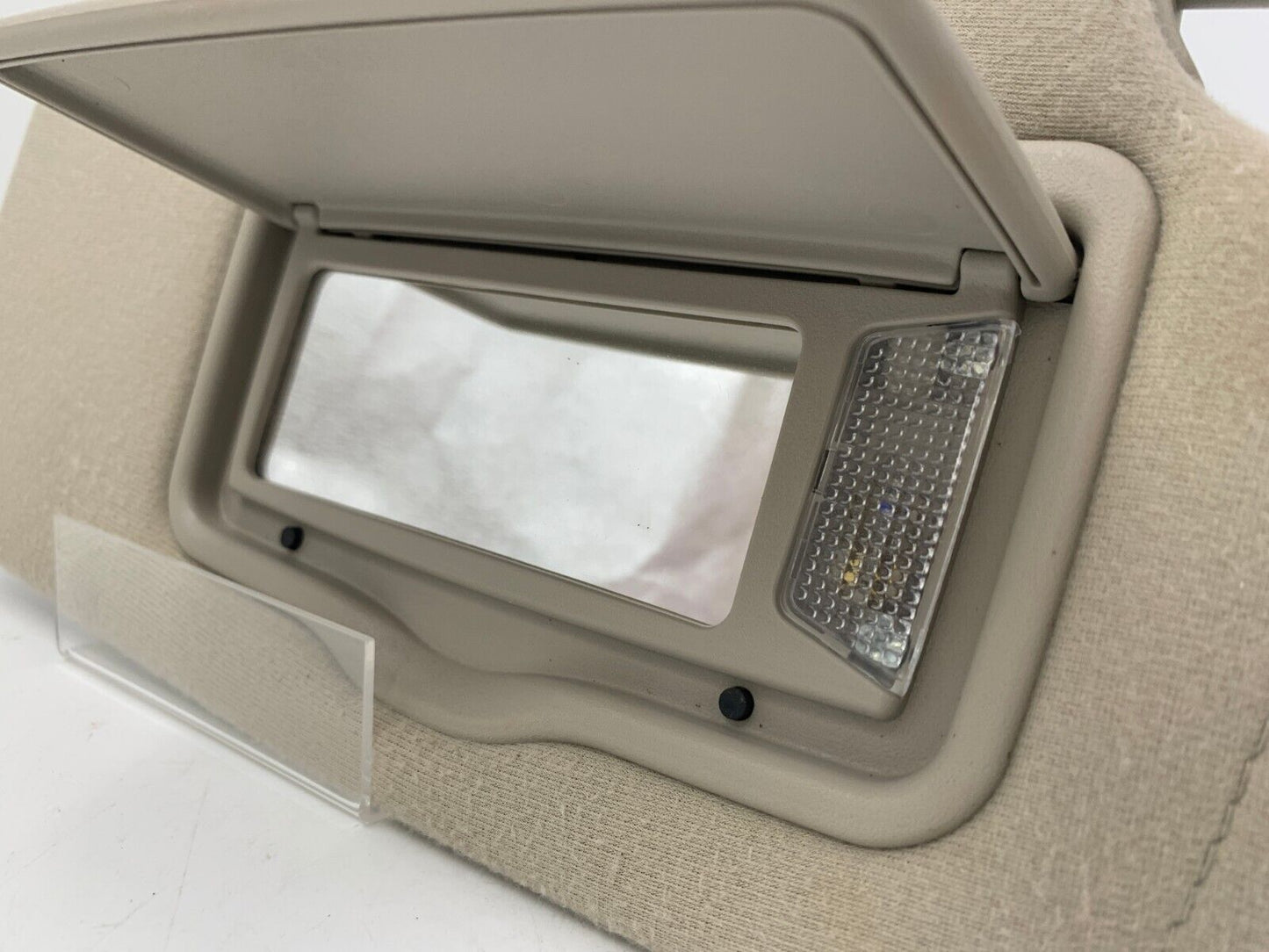 2006-2009 Mercury Milan Passenger Sun Visor Sunvisor Gray Illumination F03B03042