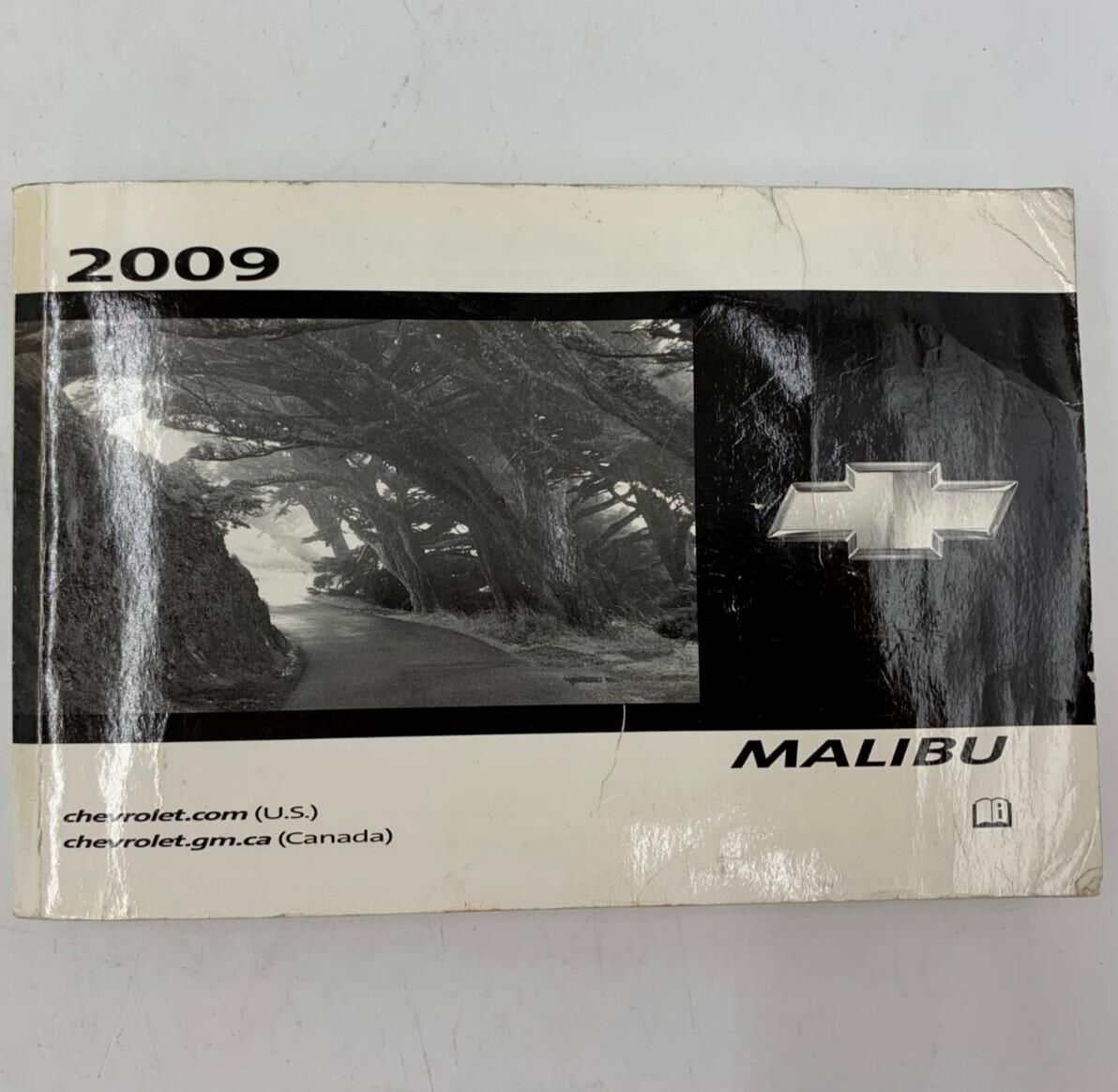 2009 Chevrolet Malibu Owners Manual OEM F03B26031