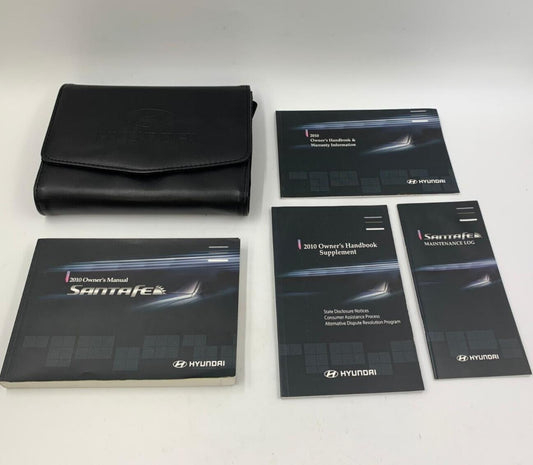 2010 Hyundai Santa Fe Owners Manual Set with Case OEM J03B54024