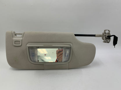 2015-2016 Ford Fusion Passenger Sun Visor Sunvisor Gray Illumination D02B27051