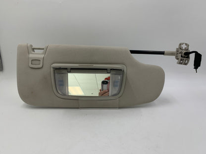 2015-2016 Ford Fusion Passenger Sun Visor Sunvisor Gray Illumination D02B27051