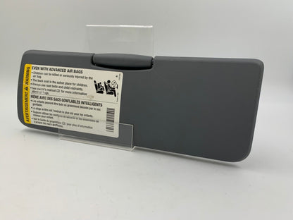 2006-2010 Pontiac Solstice Passenger Sun Visor Sunvisor Gray OEM G01B33027