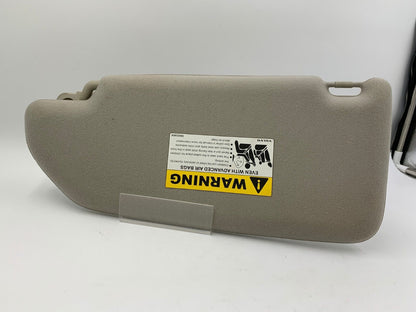 2005-2009 Volvo 60 Passenger Sun Visor Sunvisor Illuminated Gray OEM G01B12063