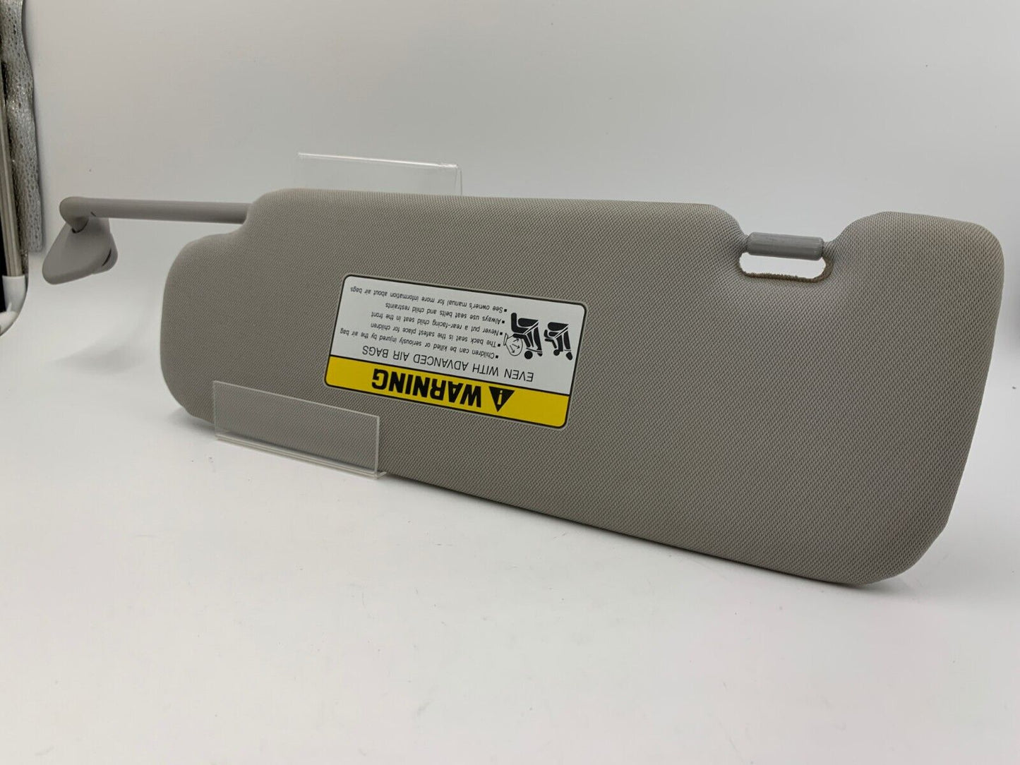 2011-2015 Hyundai Sonata Passenger Sun Visor Sunvisor Gray OEM G02B01018