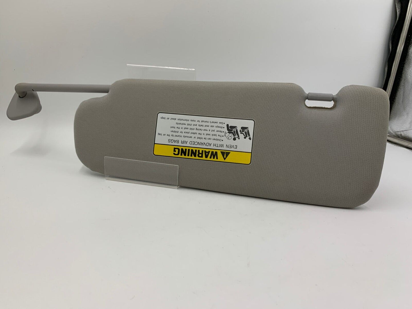 2011-2015 Hyundai Sonata Passenger Sun Visor Sunvisor Gray OEM G02B01018