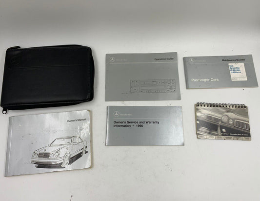 1996 Mercedes-Benz E-Class Owners Manual Set with Case OEM G02B03060