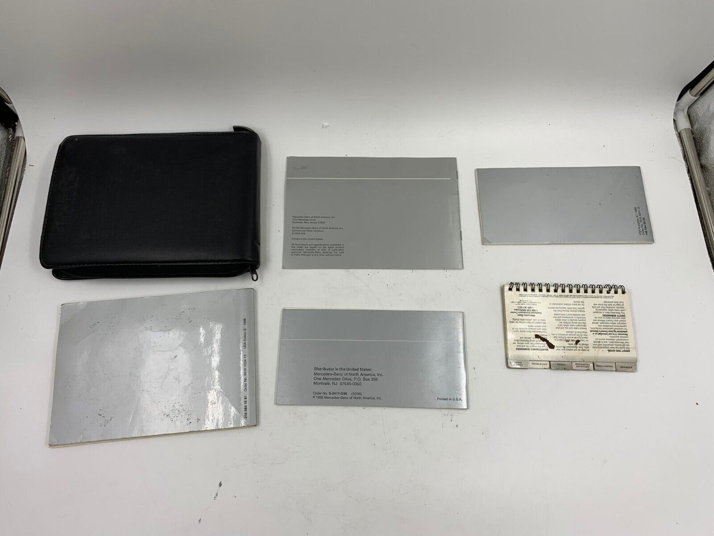 1996 Mercedes-Benz E-Class Owners Manual Set with Case OEM G02B03060