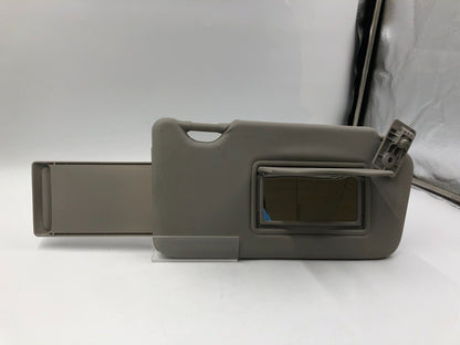 2015-2019 Nissan Versa Passenger Sun Visor Sunvisor Gray OEM G01B05057