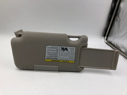 2015-2019 Nissan Versa Passenger Sun Visor Sunvisor Gray OEM G01B05057