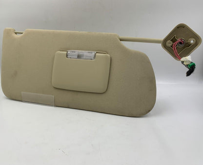 2013-2019 Ford Flex Passenger Sunvisor Sun Visor Beige Illuminated OEM G01B05064